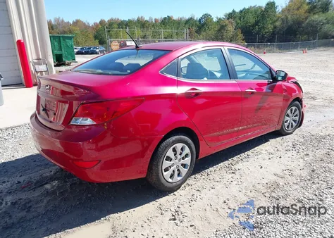 2015 Hyundai Accent Gls from USA, damaged, VIN KMHCT4AEXFU855811